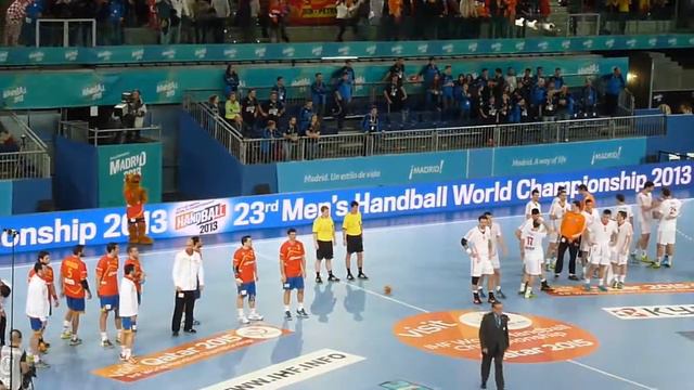 Mundial Balonmano 2013 España Croacia Entrerrios MVP смотреть онлайн