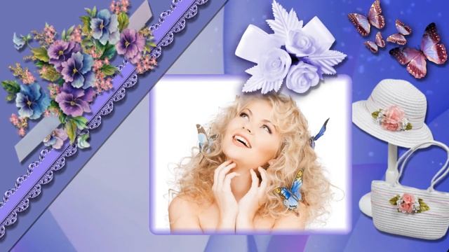 Красивая мелодия! (Поль Мориа - Мамми Блю)  Бесплатный фотозаменяемый проект... смотреть онлайн