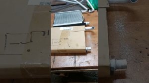 Замена радиатора печки JAC S3 2017г.в