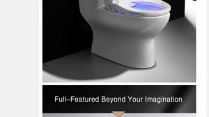 Умное сиденье для унитаза FOHEEL, электрическая крышка биде, умное биде