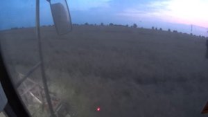 Led фары - установка на комбайн Нива, Колос