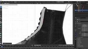 Моделируем Ботинки в Blender. ЧАСТЬ 2