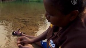 Аборигенные племена Австралии показали свои танцы