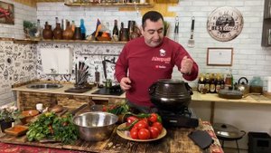 Говяжьи хвосты по АФГАНСКИ, в афганском казане с овощами.