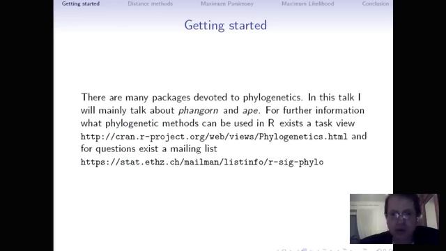 Introduction to phytools and phangorn: Phylogenetics tools for R смотреть онлайн