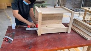 Скамья, скамейка из дерева с кашпо | wood bench with flowerpots!