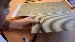 Мастер-класс. Открытка к 23 февраля в технике скрапбукинг. Hand-made card.