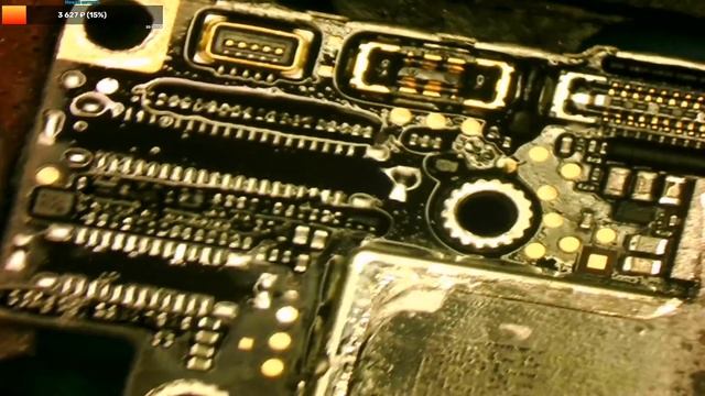 iphone 8 затемнен угол дисплея/ заряд 0%/ после неудачного ремонта смотреть онлайн