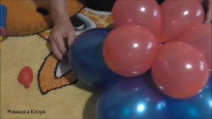 ЦИФРА 5 из шариков DIY How to Make Simple Balloon Decorations como hacer números con globos largos