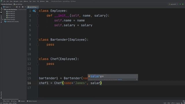 Python OOP - Python tutorial for ABSOLUTE Beginners! Class Inheritance - Episode 34