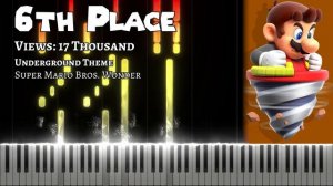 Top 10 Most Popular Super Mario Bros. Wonder Music