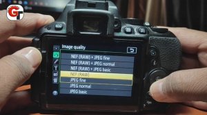 RAW PHOTOGRAPHY, How to Set Raw File in DSLR Camera, RAW+JPEG, Image Quality Setting Explain (HINDI