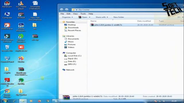 How to Crack A Password Protected ZIP File. смотреть онлайн