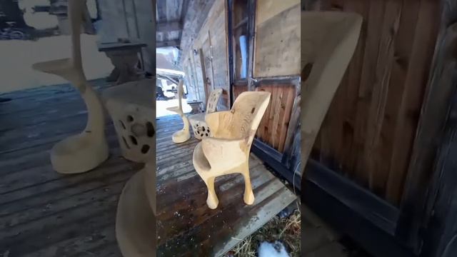 #дизайнерскаямебель #красота #искусство #стул #мебель #массив