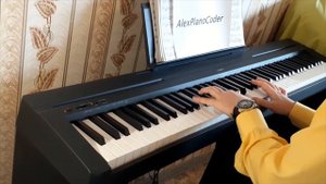 October and April Rasmus короткая версия Piano Cover для самоучек. Легкие и красивые ноты на пианин