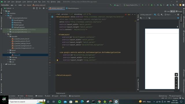 Bottom Navigation in Android studio in Hindi || Using JAVA || Android Alians. смотреть онлайн