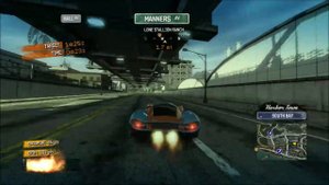 Burnout Paradise (Version 1.0 - PS3 - No Traffic) - LM Classic Burning Route - 55.63