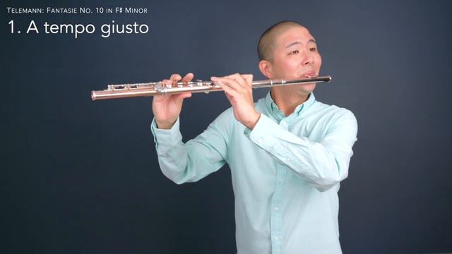 Telemann Flute Fantasie No. 10 in F-Sharp Minor смотреть онлайн