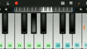 Jimmy Jimmy Aaja || song on perfect piano ||