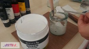 Easy tutorial for making sculpture paste.یه روش راحت وآسون برای ساخت خمیر اسکالیپچر