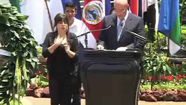DIPUTADOS PARTICIPARON EN HOMENAJE AL HÉROE Y LIBERTADOR JUAN RAFAEL MORA PORRAS