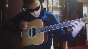 Кольщик (боем) на гитаре - Бутырка/М.Круг (подражатель)