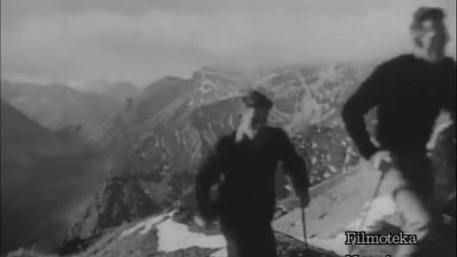 Кинохроника. Польша зима в Татрах 1930. Poland winter in the Tatras 1930