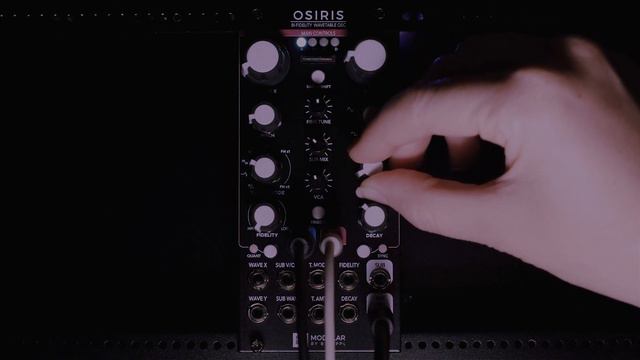 Modbap Osiris - eurorack wavetable oscillator смотреть онлайн