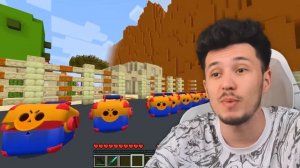 КАК ЭТО ВОЗМОЖНО ? Открыл МЕГАЯЩИК в Бравл Старс в Майнкрафте и выбил ... | КУПИК МАЙНКРАФТ