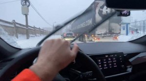 Goodyear UltraGrip Arctic 2 в снежную погоду