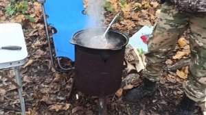 Плов в казане. Сплав по реке #Клязьма уже на суше #2 часть
