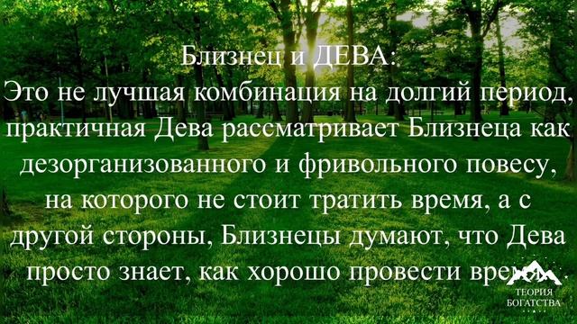 БЛИЗНЕЦЫ - СОВМЕСТИМОСТЬ с другими знаками зодиака смотреть онлайн