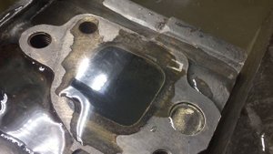 Проверка на трещины головки блока циллиндров