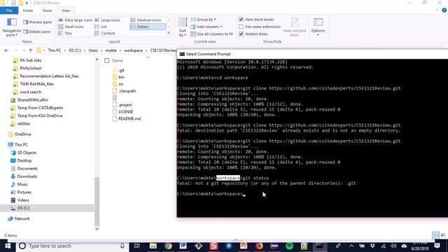 Git and GitHub Clone, Import, Update, and Push Operations смотреть онлайн