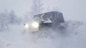 120 км. по тундре на ВЕЗДЕХОДЕ ТАЙПАН