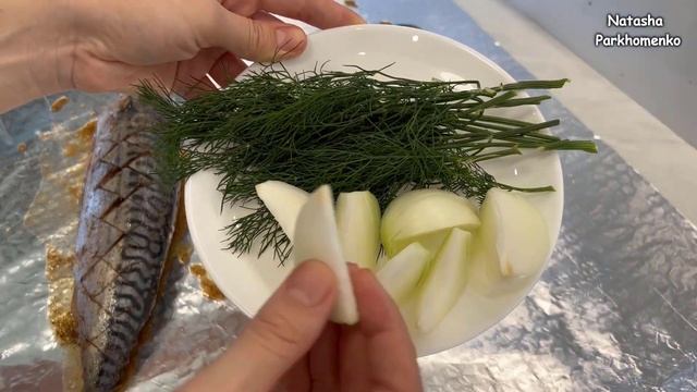 Запеченная Скумбрия в Духовке / Блюда из Рыбы / Baked Mackerel / Простой Рецепт смотреть онлайн