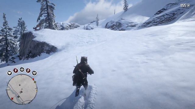 Red Dead Redemption 2 - RDR2 - Moose spawn - early morning смотреть онлайн