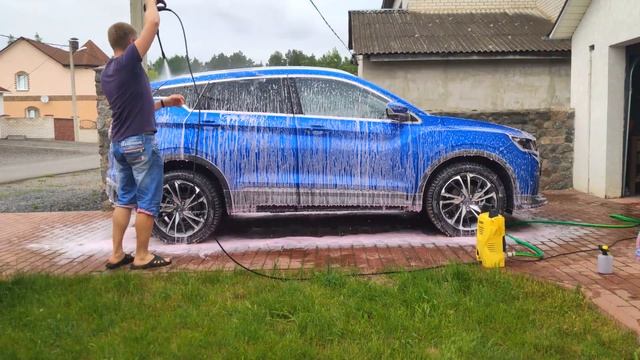 Насадка для пенной чистки и ухода 0,6 л KARCHER FJ6 Видеоотзыв (обзор) Андрея смотреть онлайн