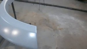 Mitsubishi L200 (#2) - Ремонт, грунтование и покраска расширителя арки крыла из ABS пластика.