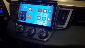 Обзор: Штатная магнитола Parafar 4G/LTE с IPS матрицей для Toyota Rav4 на Android 7.1.1 (PF468)