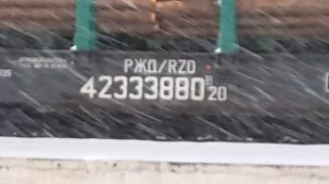 жд-вагон-лесовоз с "красивым" №42333880     (ст.КОВРОВ- 1.   15.04.22.)
