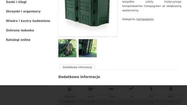 Kompostownik segmentowy Module Compogreen IKSM800 смотреть онлайн