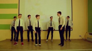 Танец парней на 8 марта 2019г