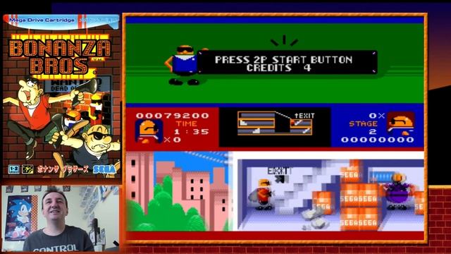 Sega Mega Drive Ultimate Collection - Bonanza Bros смотреть онлайн