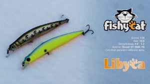 Fishycat Libyca 110SP - Техника и способы проводки.