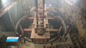 Ход работы Рогунской ГЭС 29.07.2018