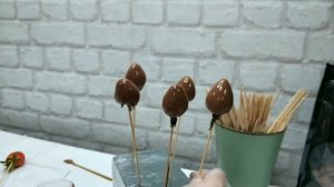 КЛУБНИКА В ШОКОЛАДЕ. Бесплатный мастер-класс.