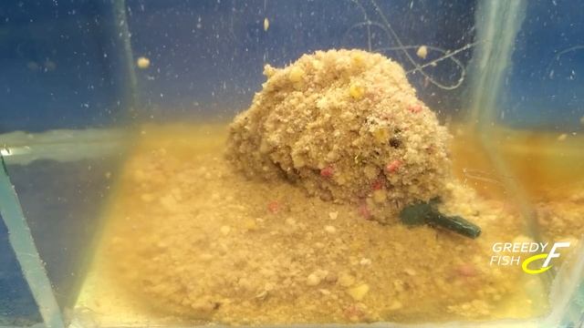 Liquid ТМ "Greedy Fish" взаимодействие с прикормками смотреть онлайн