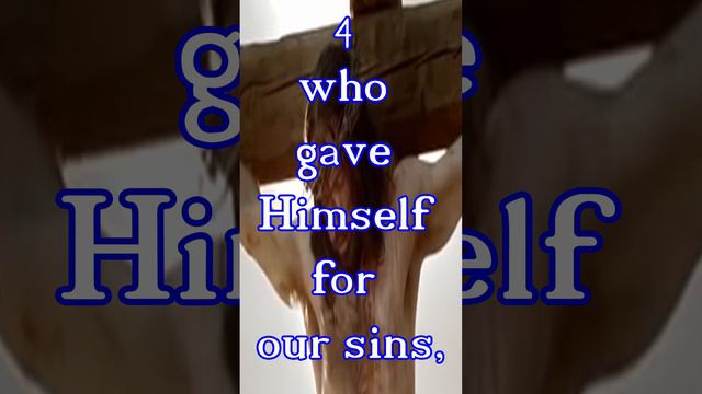 Galatians 1:3-5  GOD gave Himself as a sacrifice for our sins  #bibleverseoftheday #grace #love