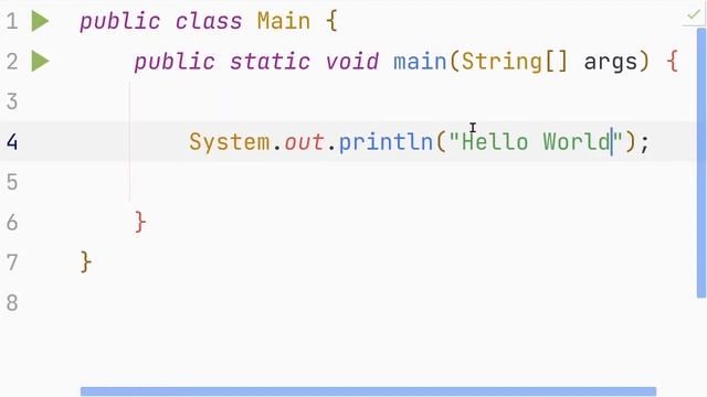 Java Hello World смотреть онлайн